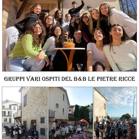 Le Pietre Ricce B&B Roccamontepiano Luaran gambar